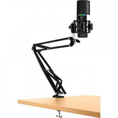 Microfone Gamer Streamplify Mic Arm F002 com Braço Flexível Preto