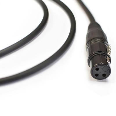 Cabo de Microfone Ninja Hg Alta Impedância Blindado Preto Santo Angelo 3,05M