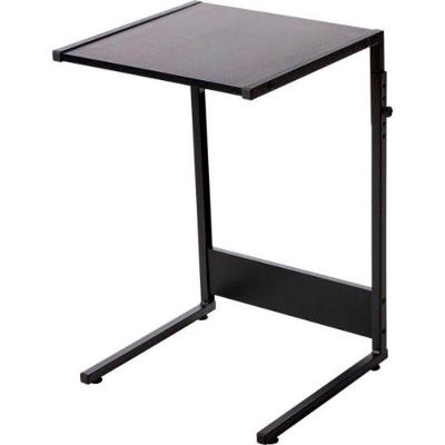 Mesa Portátil Up Retangular MDF Aço 43,5CM Preta Regulável 15kg Multivisão