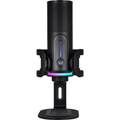 Microfone Condensador Streamplify Mic Pro [F002] com Redução de Ruído e RGB Preto 192kHz-24bit