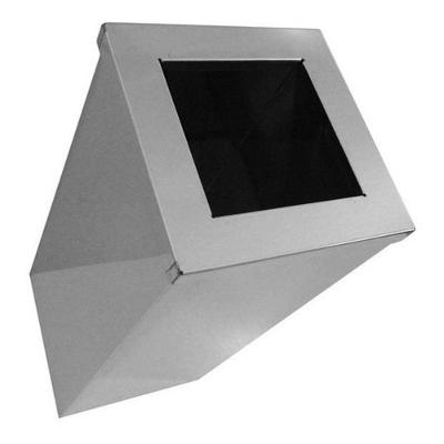 Lixeira Quadrada JSN 50L Aço Inox com Aro Abertura Manual Prata Higipack