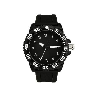 Relógio de Pulso Masculino Borda Moderna Clássico com Pulseira de Aço Inox Preto Sanda