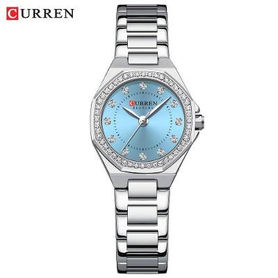 Relógio de Pulso Feminino Relógio Feminino e Luxuoso com Mostrador de Strass e Ideal para Casual