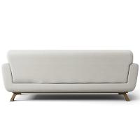 Sofá 3 Lugares Sala De Estar Miami 230 Cm Linho Cru A-430