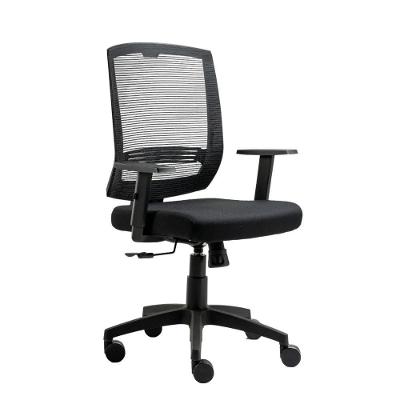 Cadeira de Escritório New Opus Executiva Encosto em Tela Base Giratória Syncron Preto Roal 61CM