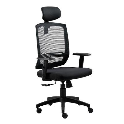 Cadeira de Escritório Presidente New Opus Presidencial Encosto em Tela Base Giratória Ergonômica