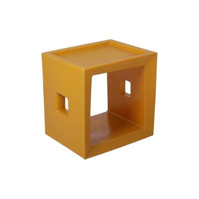 Estante Cubo Tucano sem Porta 1 Prateleira Polietileno 39,5CM Amarelo