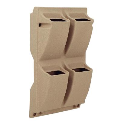 Floreira de Parede Malaia com Design Vertical Areia Tramontina 18CM 15L