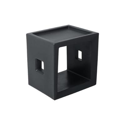 Estante Cubo Casa Delta 1 Prateleira Polietileno 39,5CM Grafite Tramontina