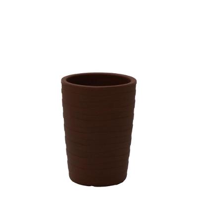 Vaso Grego Redondo em Polietileno com Design Artesanal Terracota Tramontina 31L