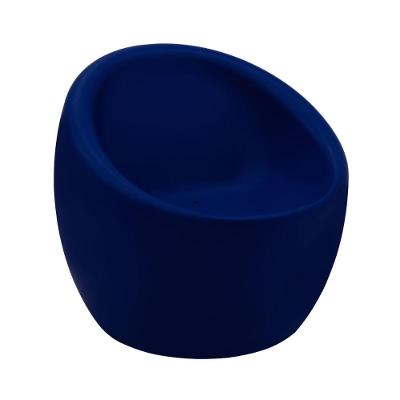 Poltrona Oca Eco em Polietileno Mariner Confortável Azul Tramontina 69.5CM