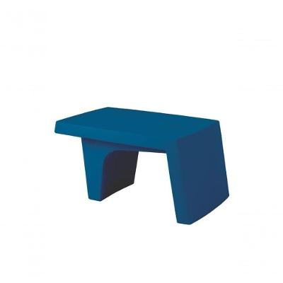 Mesa de Centro Berta Redonda Polietileno Plástico 80CM Azul Mariner Tramontina