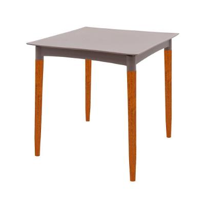 Mesa Laura 4 Lugares Quadrada Polipropileno 70CM Caramelo Tramontina