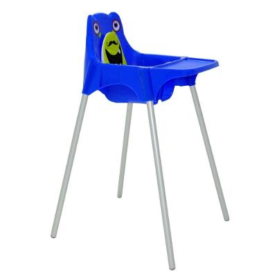Cadeira para Refeição Infantil Monster 6 Meses a 15kg Fixa Azul Tramontina