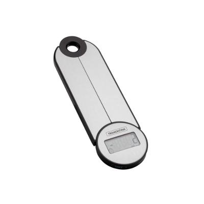 Balança Digital Adatto Dobrável para Cozinha em Aço Inox com Indicador de Volume Inox Tramontina 5L