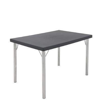 Mesa Beta 4 Lugares Retangular Polipropileno Grafite Tramontina