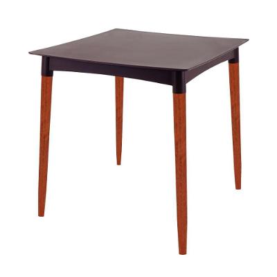 Mesa Diana 4 Lugares Quadrada Plástico 70CM Marrom Tramontina