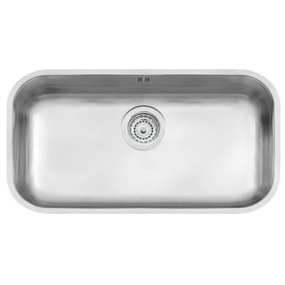 Cuba de Embutir Lavínia Prime Retangular Aço Inox Acetinado com Válvula Tramontina 34CM