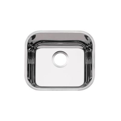 Cuba de Cozinha Lavínia 40 BL Prime Retangular de Embutir Aço Inox Alto Brilho Tramontina 20,5L