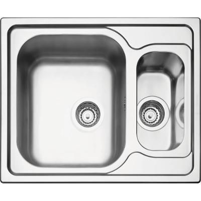 Cuba de Sobrepor Marea 1.5 C 34 Retangular Aço Inox Acetinado com Válvula Inox Tramontina