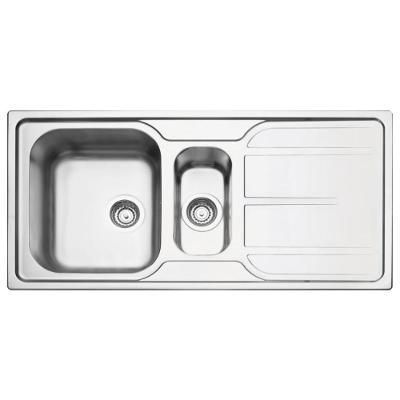 Cuba de Sobrepor Marea Retangular Aço Inox Acetinado Inox Tramontina 100CM