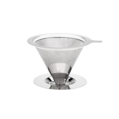 Coador de Café Filtro de Café em Aço Inox Reutilizável Prático para Cozinha Inox Tramontina