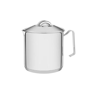 Fervedor Solar em Aço Inox Fundo Triplo com Tampa 2L Prata Tramontina