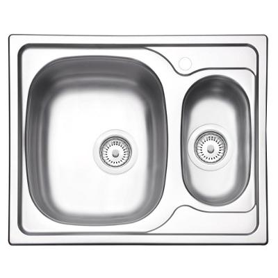 Cuba Vega 1.5c 34 R Retangular Sobrepor Aço Inox Acetinado Inox Tramontina 62,5CM 50CM