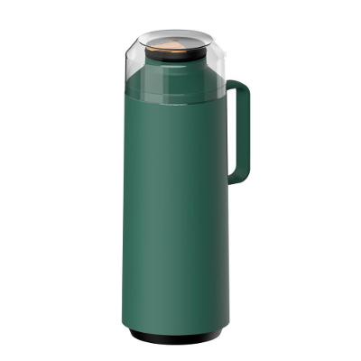 Garrafa Térmica Exata em Polipropileno com Ampola de Vidro para Bebidas Quentes e Frias Verde