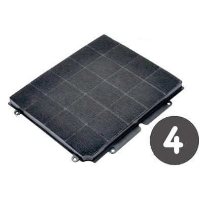 Filtro de Carvão Ativado Tramontina Ambifresh 4 para Coifas Bivolt Preto