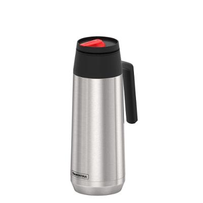 Garrafa Térmica Exata em Aço Inox com Trava de Segurança para Bebidas Quentes Inox Tramontina 0,75L