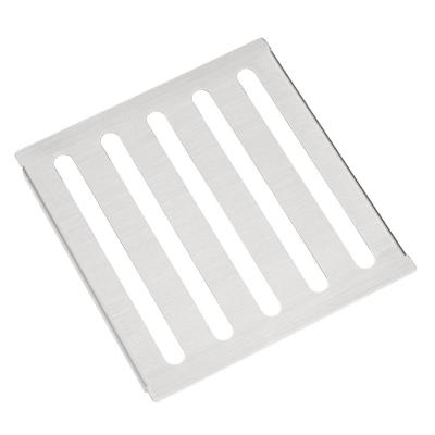 Escorredor Tramontina em Aço Inox Scotch Brite para Sobrepor no Canal Organizador Cozinha 15x15CM