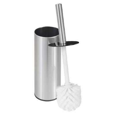 Escova para Banheiro Tramontina em Aço Inox com Cerdas Flexíveis e Acabamento Scotch Brite Inox