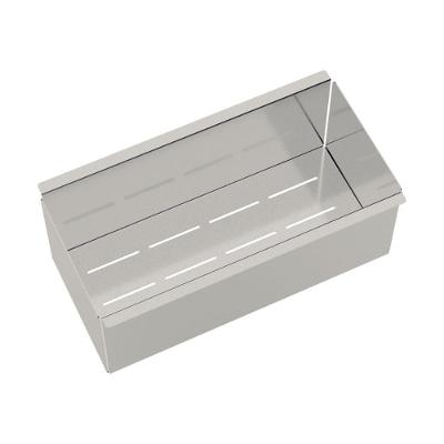 Escorredor Profundo Tramontina Aço Inox Scotch Brite para Uso no Canal Organizador 30X15CM
