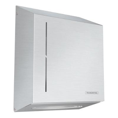Dispenser Papel Toalha Empresarial com Trava Lateral Scotch Brite Inox Tramontina