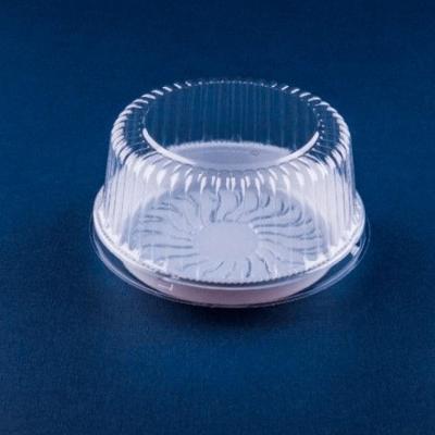 Embalagem para Bolo G35MA Super Resistente com Tampa Transparente Base Branca 100 Unidades