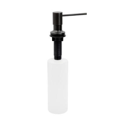 Dosador de Sabão Black com Revestimento PVD em Aço Inox para Cozinha Preto Tramontina 500ML