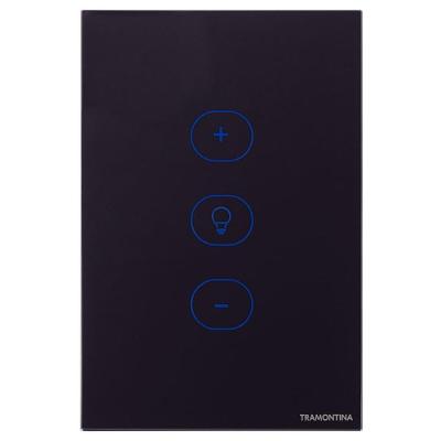 Dimmer Touch Wi-fi Smart Controle por Toque e Voz Preto Tramontina