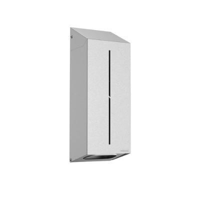 Dispenser Papel Toalha Interfolhas em Aço Inox Acabamento Escovado Banheiro Masculino Inox