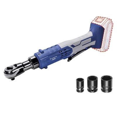 Chave Catraca 42304001 20V 65 N.m Compacta Azul Tramontina 3-8 3 Soquetes (13 17 19mm)