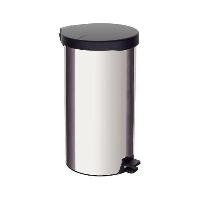 Lixeira com Pedal New 20L Aço Inox Abertura por Pedal Alça de Transporte Tramontina
