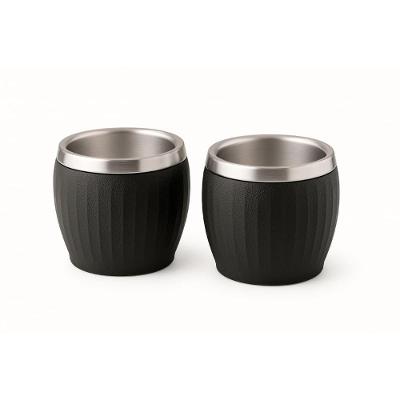 Xícara para Café Chá e Café Aço Inox ABS Preto 80ML Tramontina