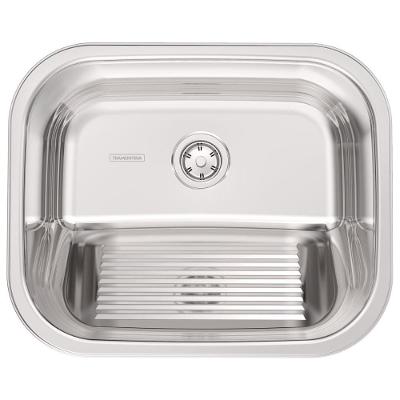 Tanque Hera 34L Sobrepor Aço Inox Polido com Válvula Tramontina