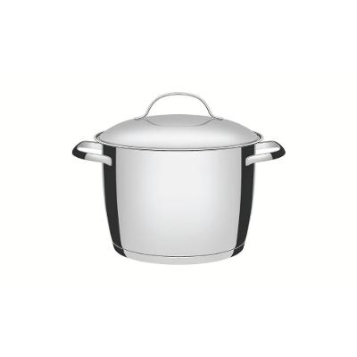 Caldeirão Allegra Aço Inox 20CM 4,4L Fundo Triplo Tramontina