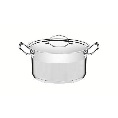 Caçarola Funda Tramontina Professional Aço Inox 3,6L Fundo Triplo 20cm