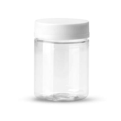 Pote Multiuso G1525 250ml Plástico Reutilizável Transparente Galvanotek 30un