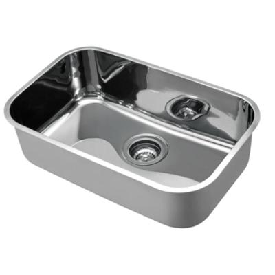 Cuba de Embutir Invicta Retangular Aço Inox com Válvula 4.1-2 Prata Docol