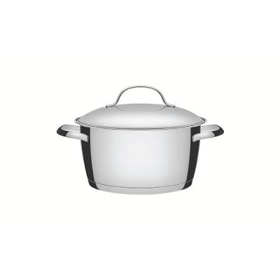 Caçarola Funda Allegra Aço Inox Revestimento Triplo 20CM 3,1L Tramontina