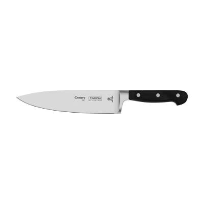 Faca Chef Century para Corte em Aço Inox com Cabo Anatômico de Policarbonato e Fibra de Vidro
