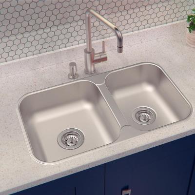 Cuba de Embutir Isis 2c 34-28 Bs Perfecta Retangular Aço Inox Acetinado Inox Tramontina
